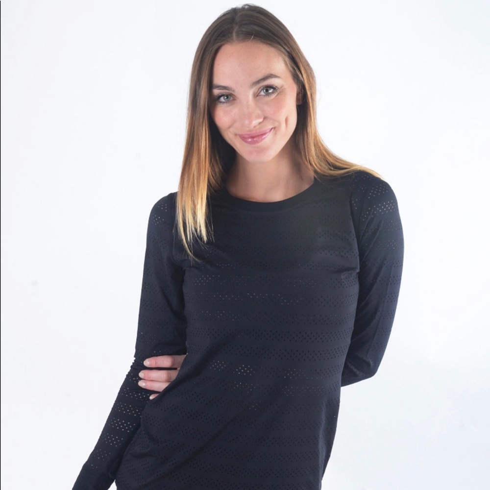 ZYIA BLACK CHILL LONG T - Picture 1 of 2
